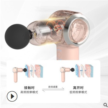 Tuiya新款筋膜枪迷你肌肉震动按摩枪放松筋膜枪mini massage gun图2