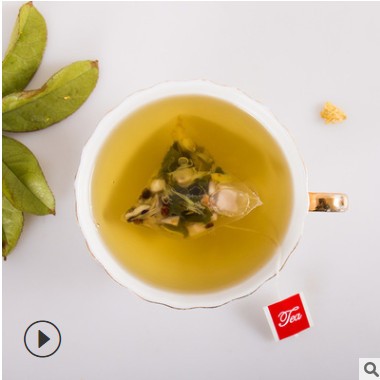 谯香花缘 酒仙茶 三角茶包葛根茶袋泡茶图2