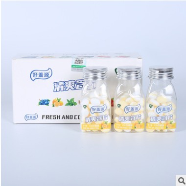 水果清爽薄荷糖压糖爽口喉片糖随身糖图2