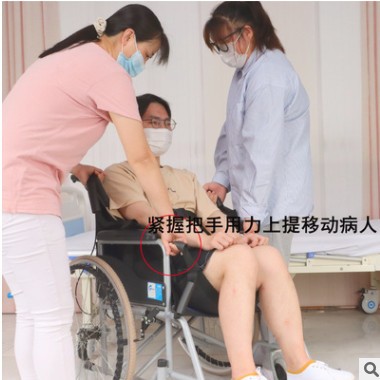 雨其琳病人移位带上下楼抬人垫病人搬运垫卧床瘫痪老人护理用品图2