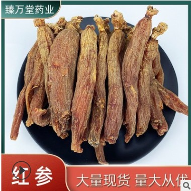 批发无加糖红参段长白山高丽参散装红参个泡水煲汤量大从优红参条图3