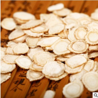 长白山西洋参小切片 东北 国产西洋参切片泡水西洋参片100g罐代发