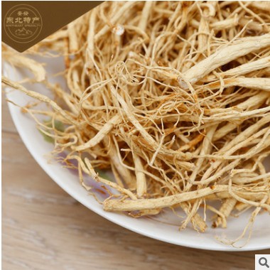 白参须 长白山人参须根散装 生晒参须 煲汤泡茶泡酒 东北特产批发图1