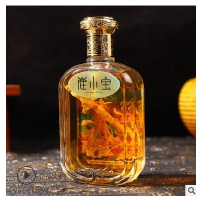 鹿小宝人参酒125ml*6瓶/箱礼盒装42度男性滋补白酒礼品酒送礼商务