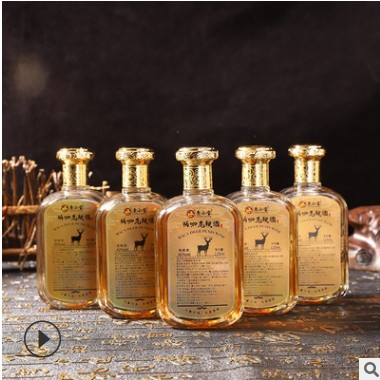 鹿小宝玛咖鹿鞭酒125ml*12瓶礼盒装鹿茸酒42度男性滋补白酒礼品酒图3