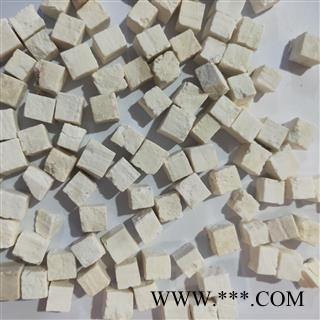 新到出口级别茯苓中心丁。纯干无硫过0.8筛丁型漂亮颜色白。不是特选货不要钱，好货好价格图4