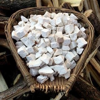 真茯苓 秦岭茯苓丁 1000g 乡亲自刨 粘度高 日晒无硫 入药食用均可图4