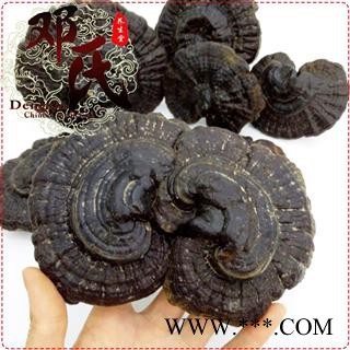 小个黑灵芝伞形盖选货1公斤起批苦味散装批发产地直供邓氏中药材批发图2