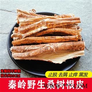 桑白皮1000克 秦岭野生桑树根皮老桑皮中药材桑树皮桑树皮洗头去屑图2