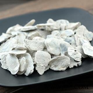 优质天然生牡蛎壳 牡蛎壳 生蛎壳 可搭配龙骨 手工挑选 日晒干净500g图2