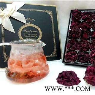 玫瑰 墨红玫瑰礼盒装 朵朵精选 无熏硫 伴手礼 泡水泡茶图3