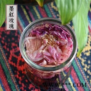 墨红玫瑰 花草茶 云南干玫瑰花 滋补养生 散装图3