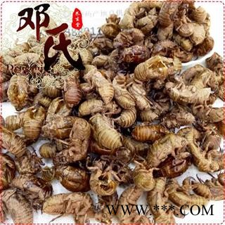 蝉蜕选货1公斤起批虫退散装批发产地四川省德阳市罗江县 邓氏中药行图4