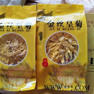 菊花 中朵金丝黄菊 产地 安徽省图2