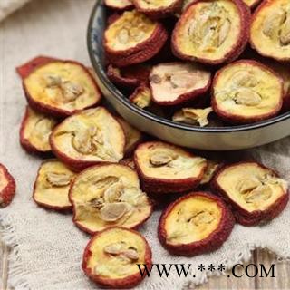 山楂片 秦岭优质山楂圈 带核山楂 手工切片 日晒500g图3