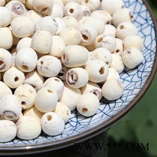 【去芯】白莲子 秦岭优质莲子 手工剥取分拣日晒500g图4