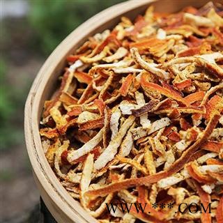 优质秦岭柑橘陈皮丝 老乡手剥切丝 日晒无硫1000g图4