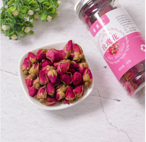 玫瑰花茶 重瓣玫瑰 茶 平阴玫瑰花茶 玫瑰花大量批发 泡茶罐装图2