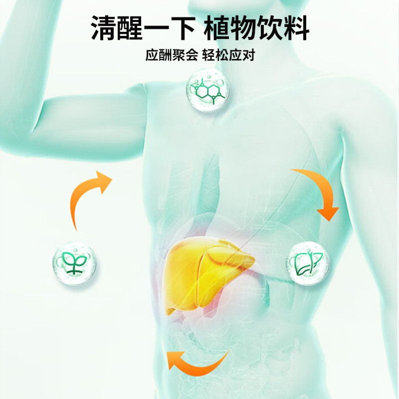 解酒口服液植物低聚肽解酒饮品酒前酒后聚会应酬小心肝厂家批发图3